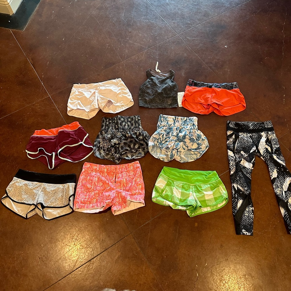 Lululemon/free people movement/Lily Pultzer clothing